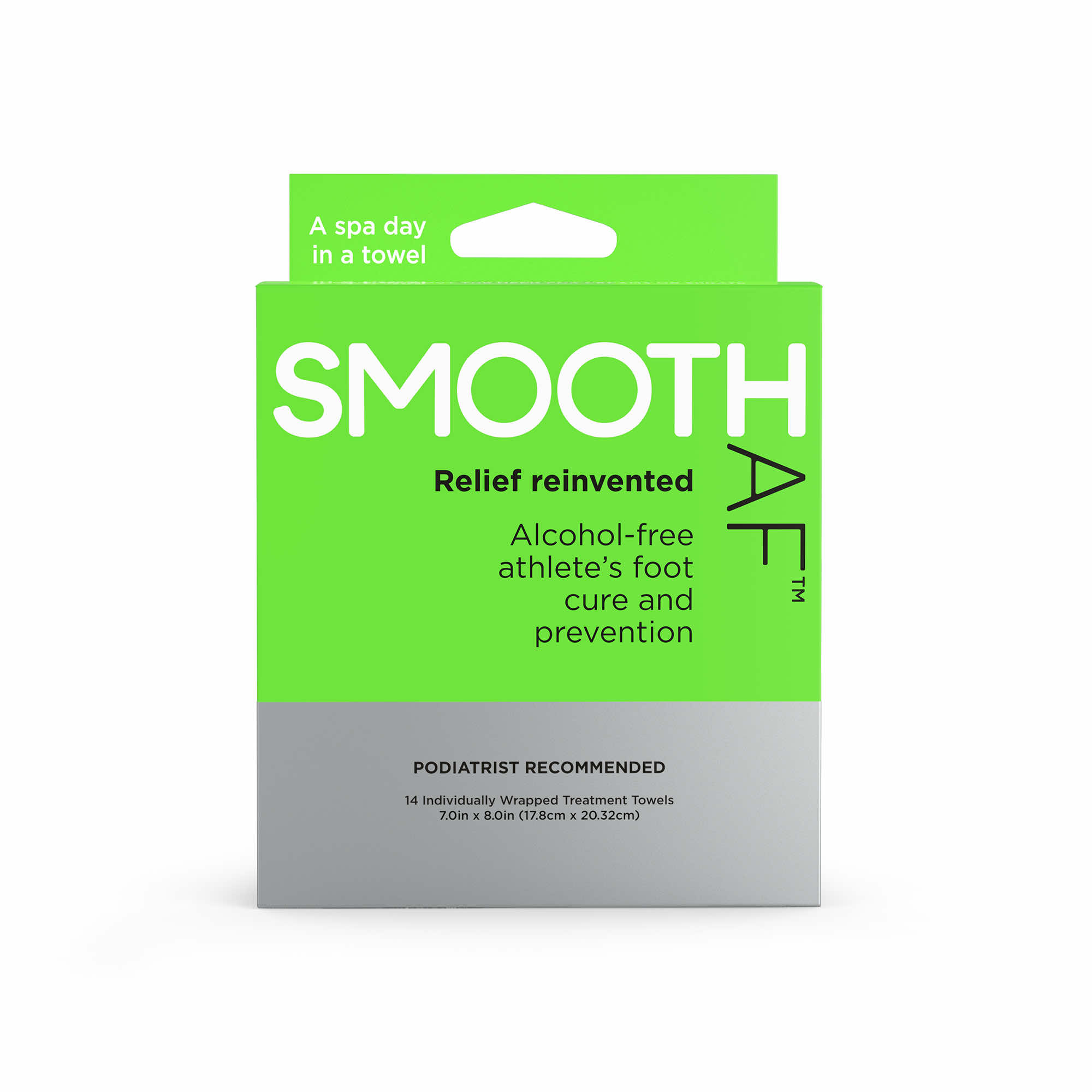Smooth AF Medicated Athlete’s Foot Wipes 2 Smooth AF® Medicated Athlete's Foot Wipes