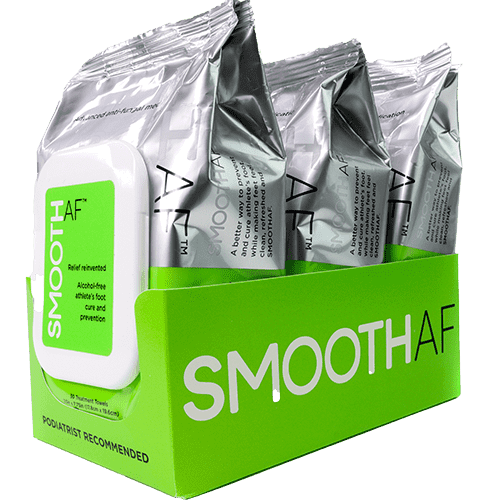 Smooth AF® Wholesale Medicated Athlete's Foot Wipes